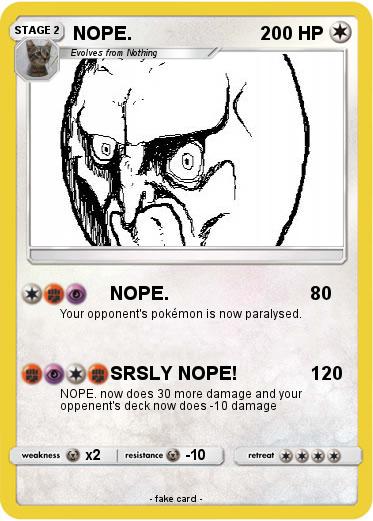 Pokemon NOPE.
