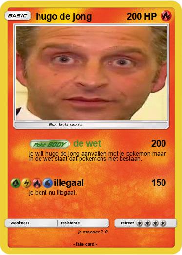 Pokemon hugo de jong