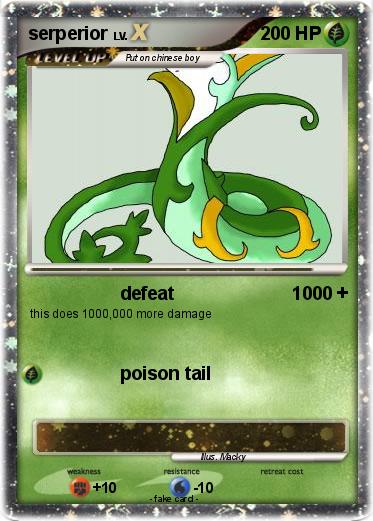 Pokemon serperior