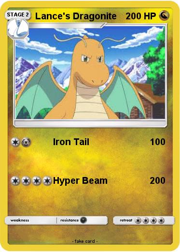 Pokemon Lance's Dragonite