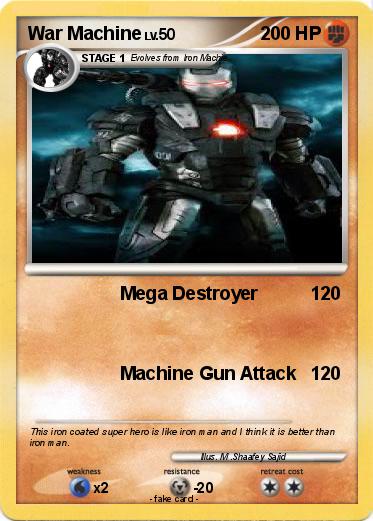 Pokemon War Machine