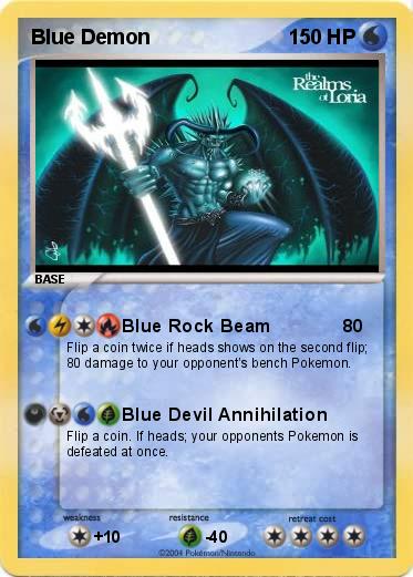 Pokemon Blue Demon