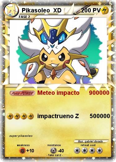 Pokemon Pikasoleo  XD