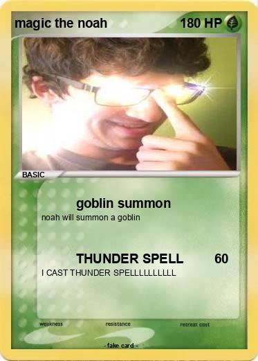 Pokemon magic the noah