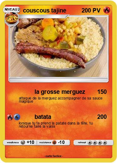 Pokemon couscous tajine
