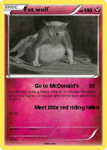 Pokemon Fat wolf