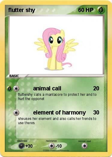 Pokemon flutter shy