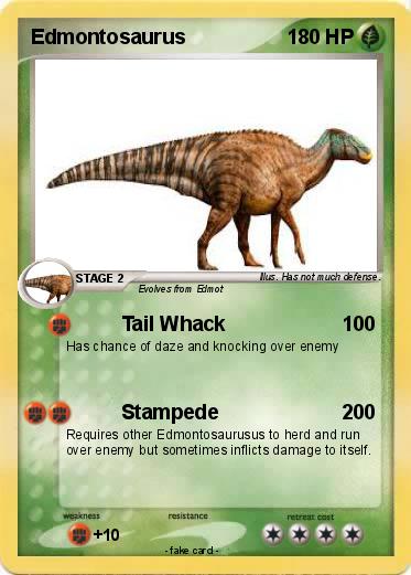 Pokemon Edmontosaurus