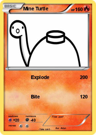 Pokemon Mine Turtle