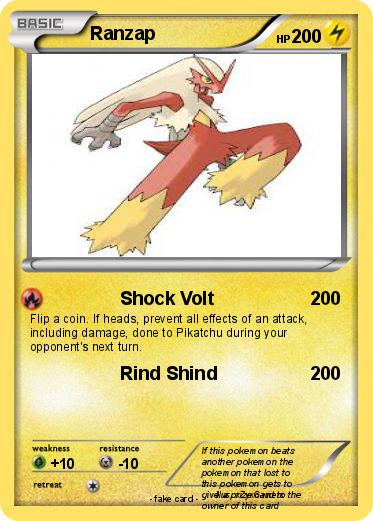 Pokemon Ranzap