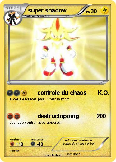 Pokemon super shadow