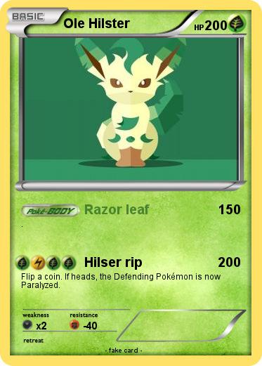Pokemon Ole Hilster