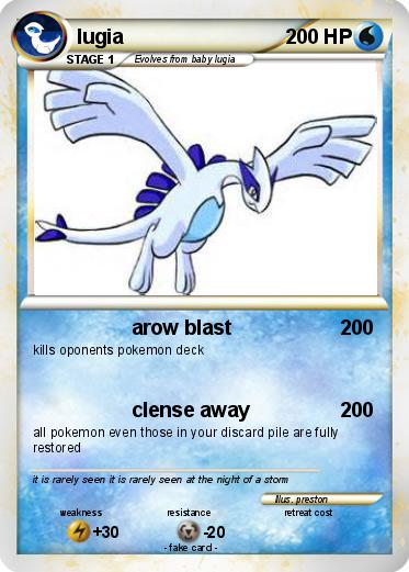 Pokemon lugia