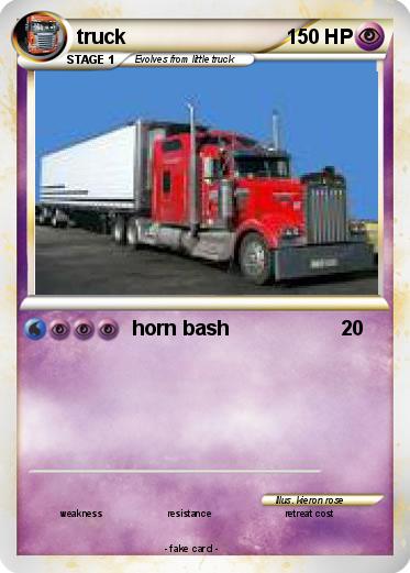 Pokemon truck