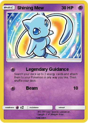 Pokemon Shining Mew