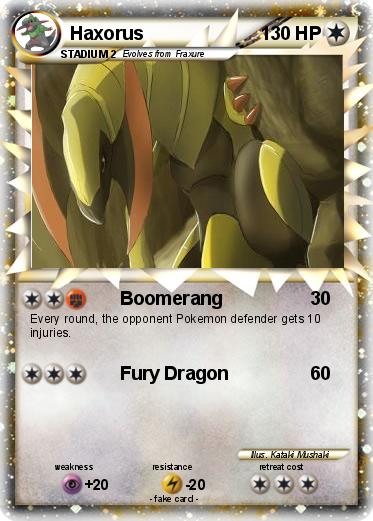 Pokemon Haxorus