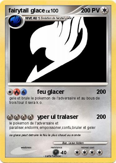 Pokemon fairytail glace