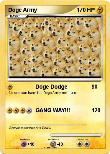 Pokemon Doge Army