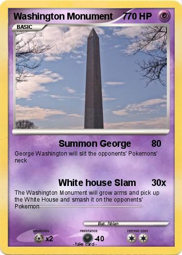 Pokemon Washington Monument    7