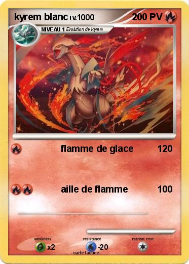 Pokemon kyrem blanc