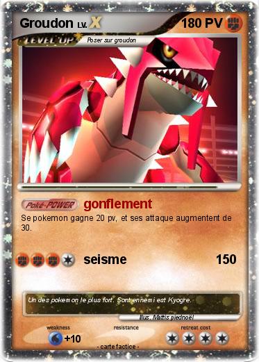 Pokemon Groudon