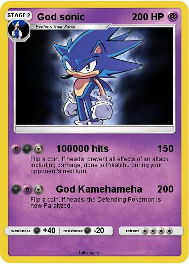 Pokemon God sonic