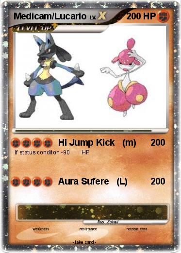 Pokemon Medicam/Lucario