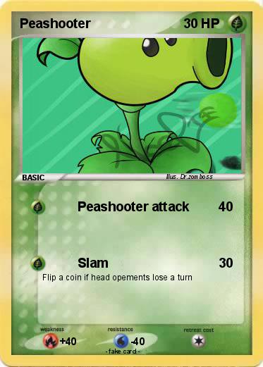 Pokemon Peashooter