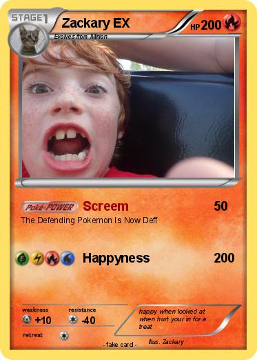 Pokemon Zackary EX