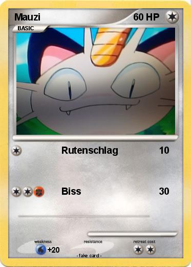Pokemon Mauzi