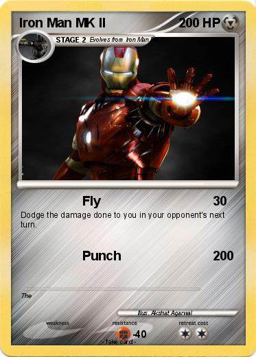 Pokemon Iron Man MK II