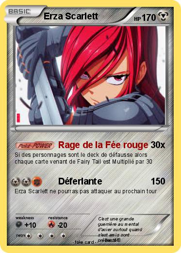 Pokemon Erza Scarlett