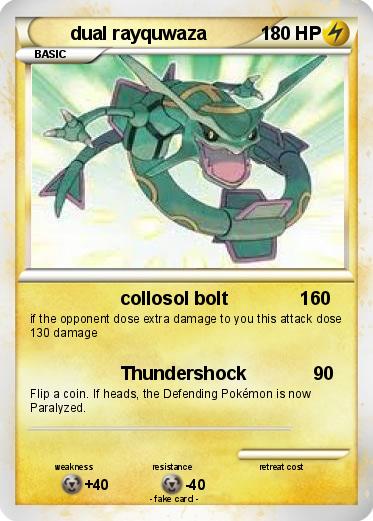 Pokemon dual rayquwaza