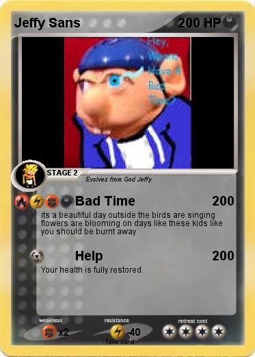 Pokemon Jeffy Sans