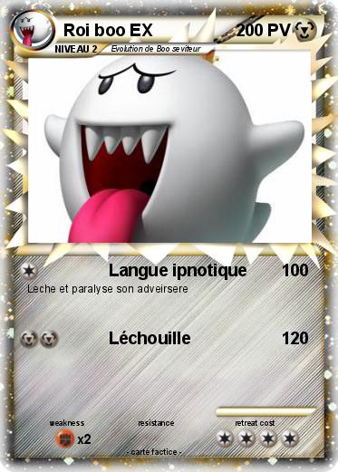 Pokemon Roi boo EX