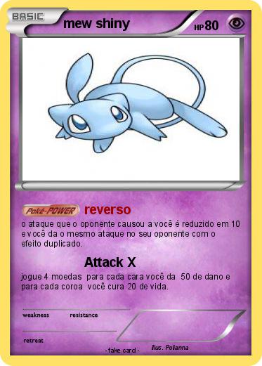 Pokemon mew shiny