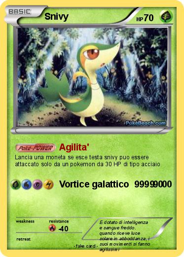 Pokemon Snivy