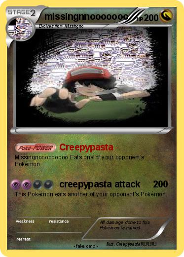 Pokemon missingnnooooooo