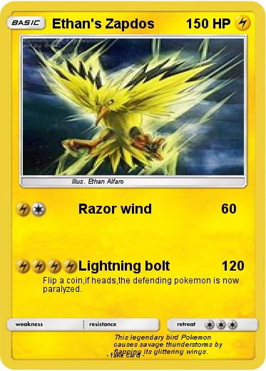 Pokemon Ethan's Zapdos