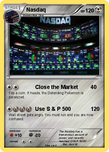 Pokemon Nasdaq