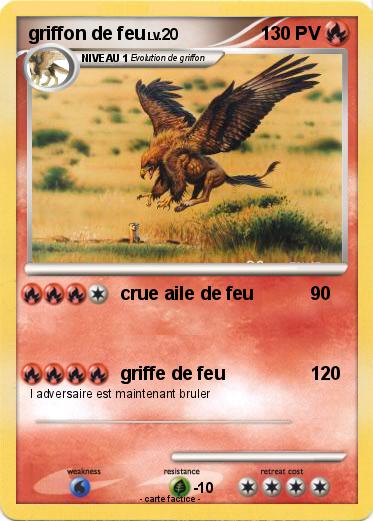 Pokemon griffon de feu