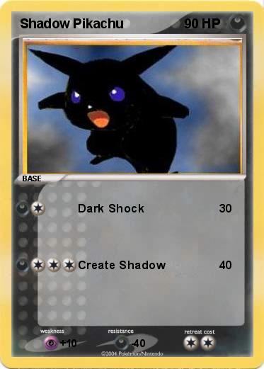 Pokemon Shadow Pikachu                                                                   1