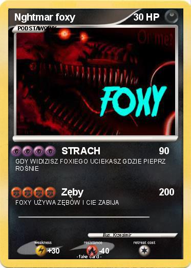 Pokemon Nghtmar foxy