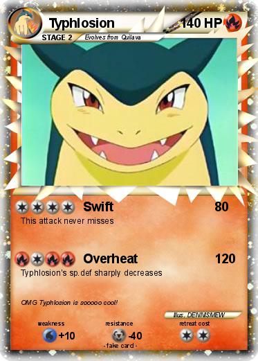 Pokemon Typhlosion