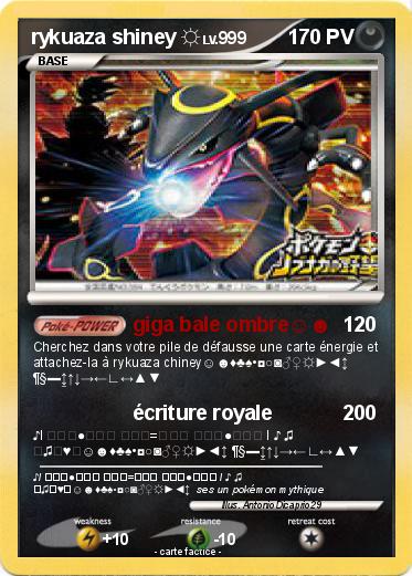 Pokemon rykuaza shiney ☼
