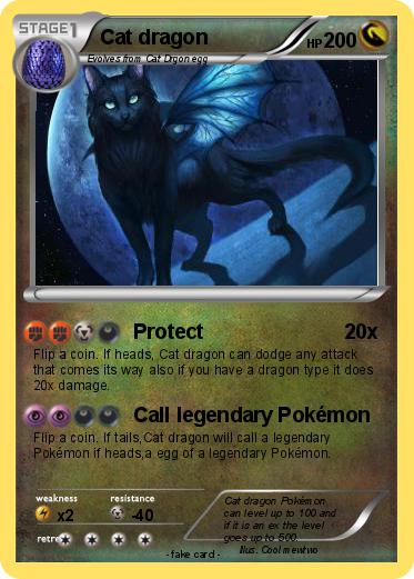 Pokemon Cat dragon