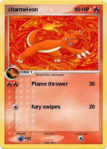 Pokemon charmeleon