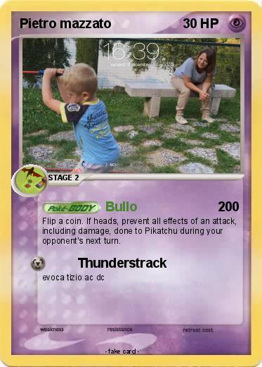 Pokemon Pietro mazzato