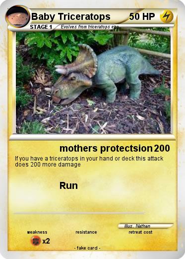 Pokemon Baby Triceratops