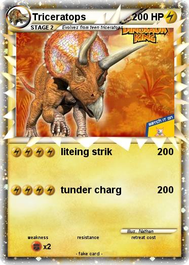 Pokemon Triceratops